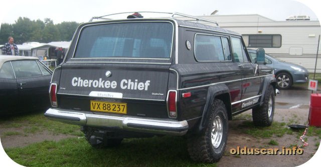 1977 Jeep Cherokee Chief Quadra-Trac 4x4 2d Station Wagon(AMC) back
